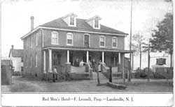 Red Men's Hotel - F Leonelli, Prop, S.E. Boulevard & Willow St., Landisville