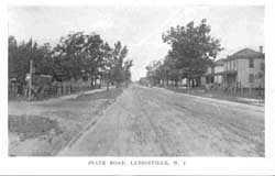 State Road (Rt. 40) looking west, Landisville